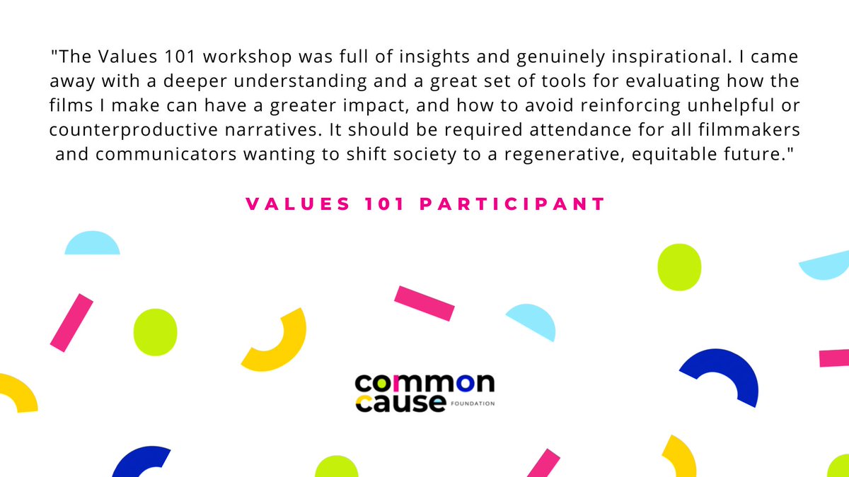 CommonCauseFdn's tweet image. We have a few spaces available left on our five-week, online, foundational values 101 course starting tomorrow (Tuesday) morning (9am BST). If you&apos;d like to join us, please do! tickettailor.com/events/commonc… (any questions, or if cost is a barrier to participation please let us know!)