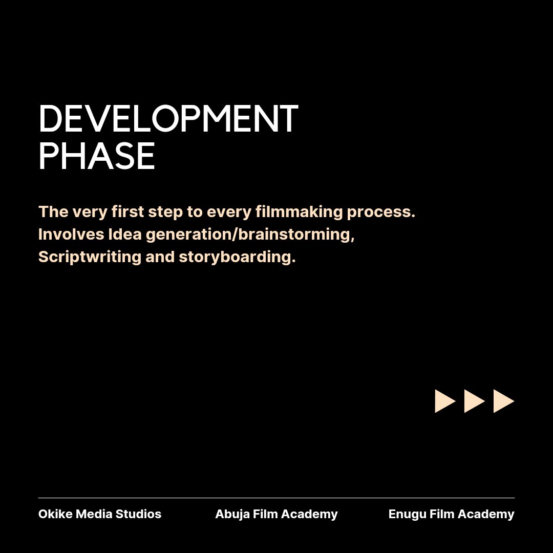 okikemedia's tweet photo. Ever wondered how a filmmaking process is like?

Well, we've created a very easy to understand content to guide you on how films are made.

Enjoy!
Like!
Share! 🤩

#film 
#filmmaking 
#mediahouse 
#cinematography 
#movie 
#Burnaboy
#asake
#headiesaward 
#HeadiesAward2023
#hiptv https://t.co/S4rLhHHmIb