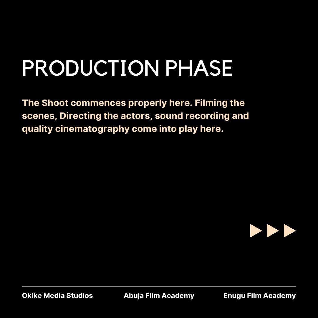 okikemedia's tweet photo. Ever wondered how a filmmaking process is like?

Well, we've created a very easy to understand content to guide you on how films are made.

Enjoy!
Like!
Share! 🤩

#film 
#filmmaking 
#mediahouse 
#cinematography 
#movie 
#Burnaboy
#asake
#headiesaward 
#HeadiesAward2023
#hiptv https://t.co/S4rLhHHmIb
