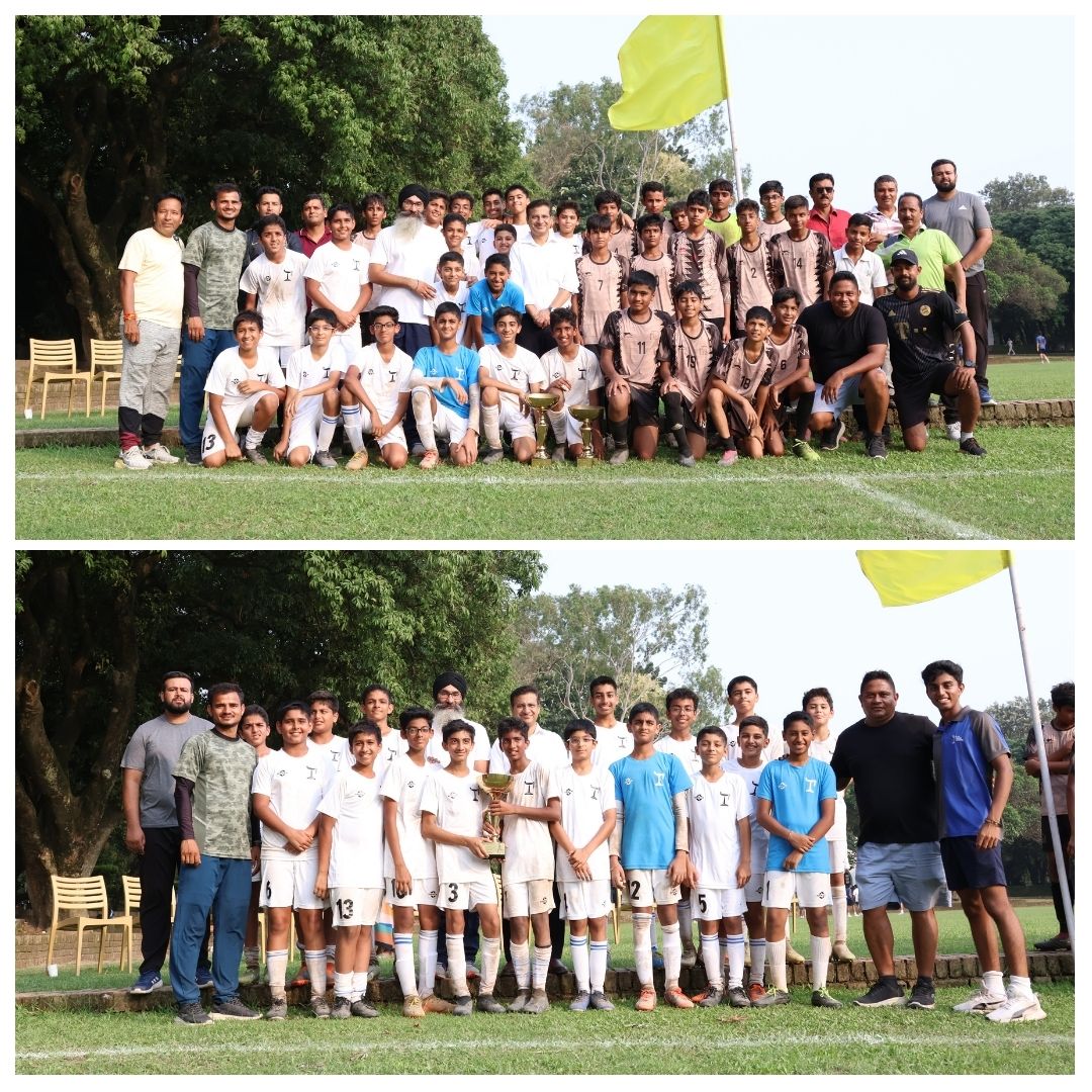 The_Doon_School's tweet photo. The Doon School is proud to announce the successful completion of the Junior Football Tournament, held from August 28th to September 1st, 2023!
Thank you to all the teams for making this tournament a memorable success!
#JuniorFootballTournament #DoonSchoolSports #SportsAtDoon https://t.co/bB7KTeWZfO