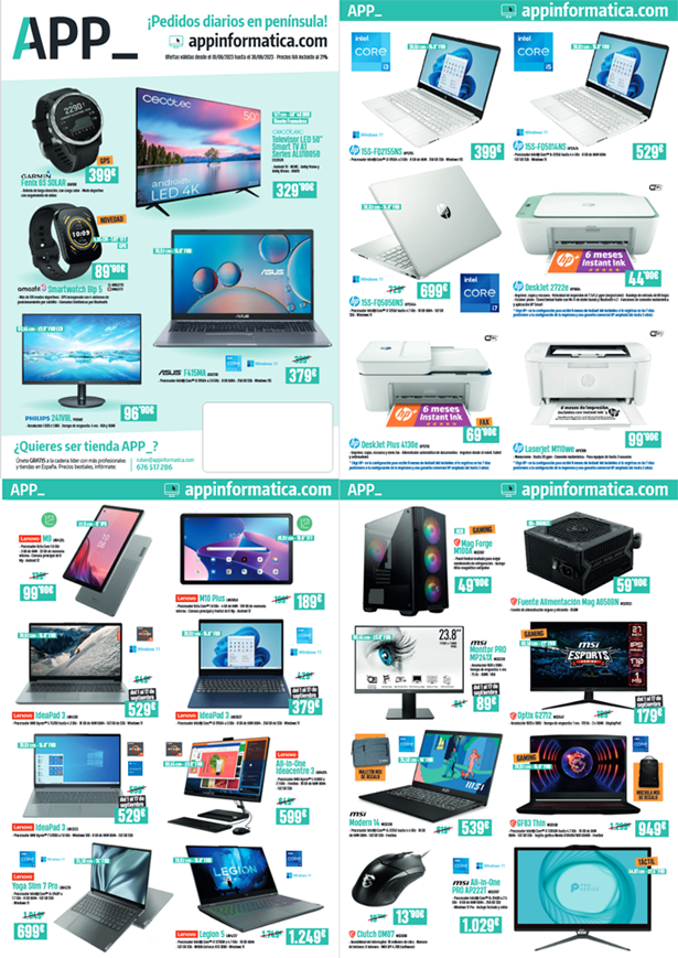 TiendasAPP's tweet photo. ¡¡ Ya están aquí las OFERTAS APP de SEPTIEMBRE!! https://t.co/JWOGJp9vzo 
#ofertas #appinformatica https://t.co/Ta6oqdqR5t