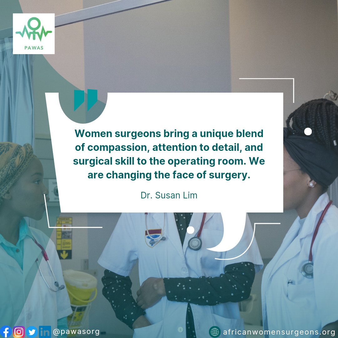Happy New Week PAWAS Community! 🥼 As strong and compassionate women in the field of surgery, let's embrace the new week with confidence and determination. Your dedication empowers us to overcome challenges and save lives. 😊🩺 🌐 linktr.ee/pawasorg 📧 pawasorg@gmail.com