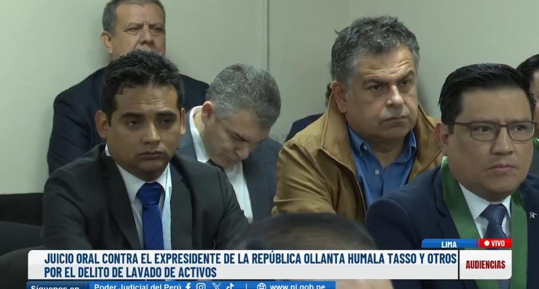 #LavaJato Por primera vez, se realiza audiencia presencial con presencia de fiscal Rafael Vela @Ollanta_HumalaT @NadineHeredia y Martín Belaunde Lossio. Jueces deciden hoy si anulan juicio pruebas y testimonios de Marcelo Odebrecht y Jorge Barata ya no valen @ExpresoPeru