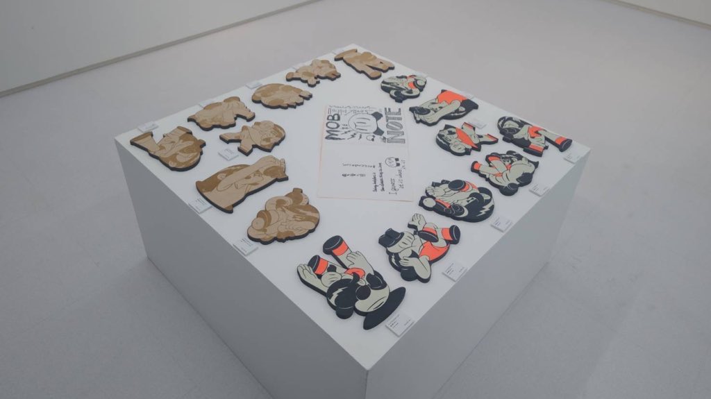 「ウチボリシンペ様【 】の個展行ってきました( ;  ; )ばちばち作品達カッコ良」|TIYOKIのイラスト