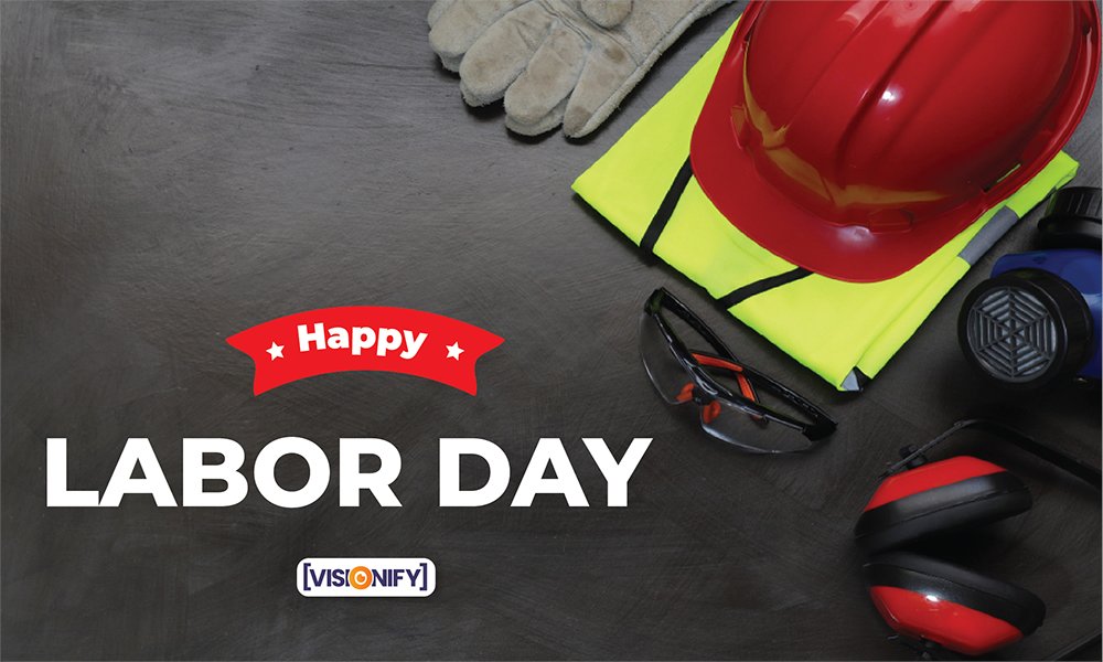 Today, we salute the dedication and hard work of every individual whose contributions improve our world. At Visionify, we're committed to enhancing #workplacesafety through #innovation, ensuring every worker returns home safely. #HappyLaborDay #LaborDay2023 #LaborDay #VisionAI