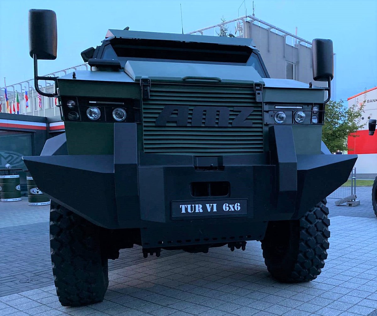 RyszardJonski's tweet image. TUR VI 6x6 MRAP from AMZ Kutno.
#MSPO2023