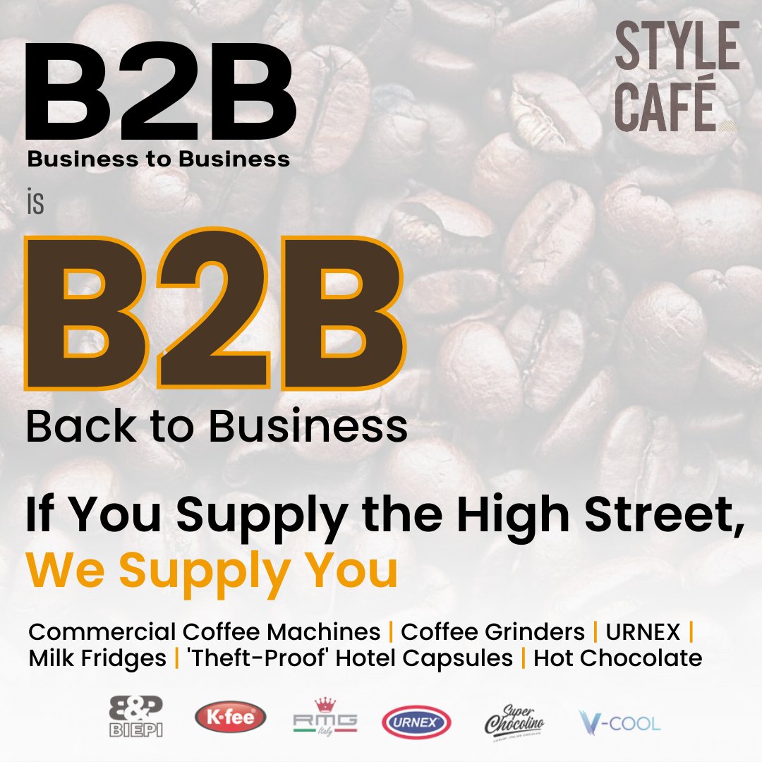 🌐 stylecafe.co.uk
☎️ 01282 869641
💌 sales@stylecafe.co.uk

#coffee #coffeesuppliers #B2B #backtoschool