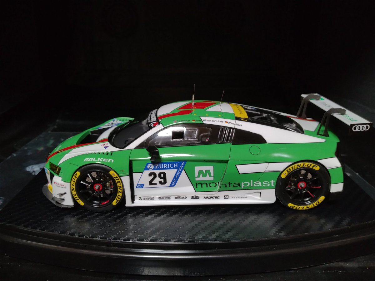 swift8072's tweet photo. #カーモデル　#PLATZ　#Audi R8
 LMS GT3

いろいろあって、やっとこさ完成しました😃 https://t.co/JLL9RzHu0q