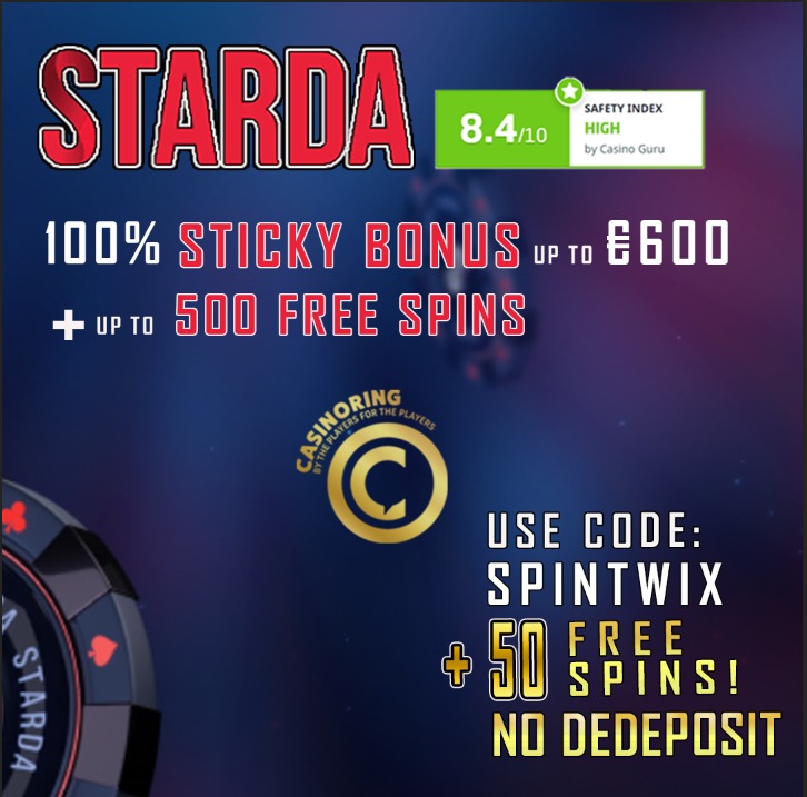 Starda Casino Interface