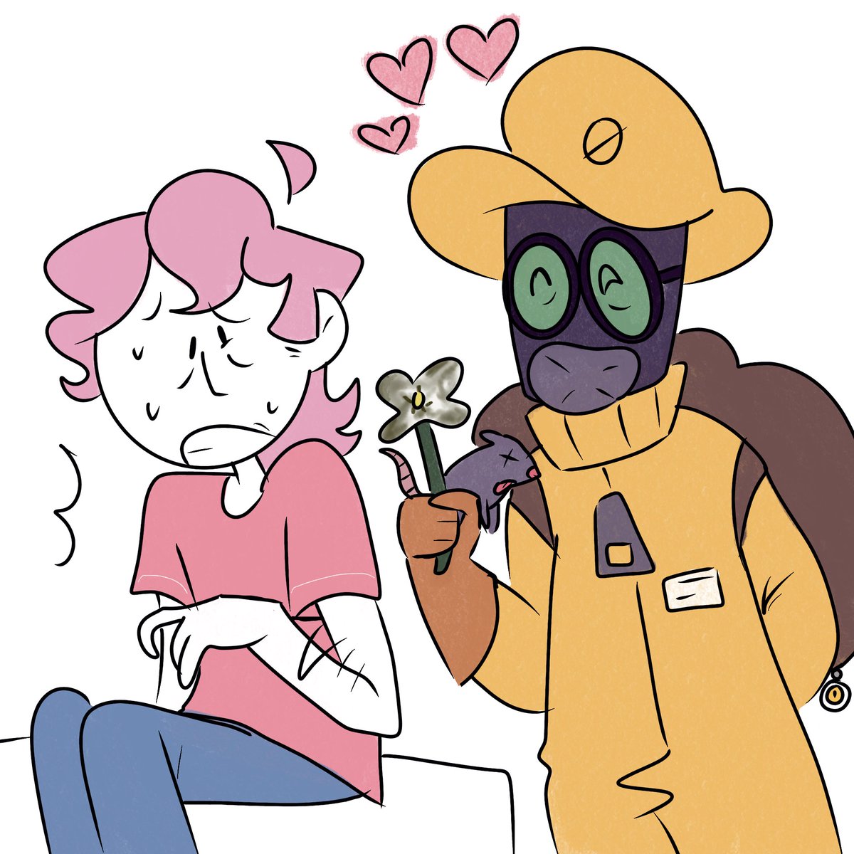 c0ry_f4iry's tweet photo. I FORGOT TO POST THIS BUT HAPPY BIRTHDAY KING !!!!!! I already sent it to you but this drawing was too silly to not be posted!!!!!! HAPPY BIRTHDAY AGAIN !!!!!! 
@//Michax_Forever

#spookymonth #spookymonthkevin #spookymonthdexter #ratcandy https://t.co/KqqH5Bv2ca