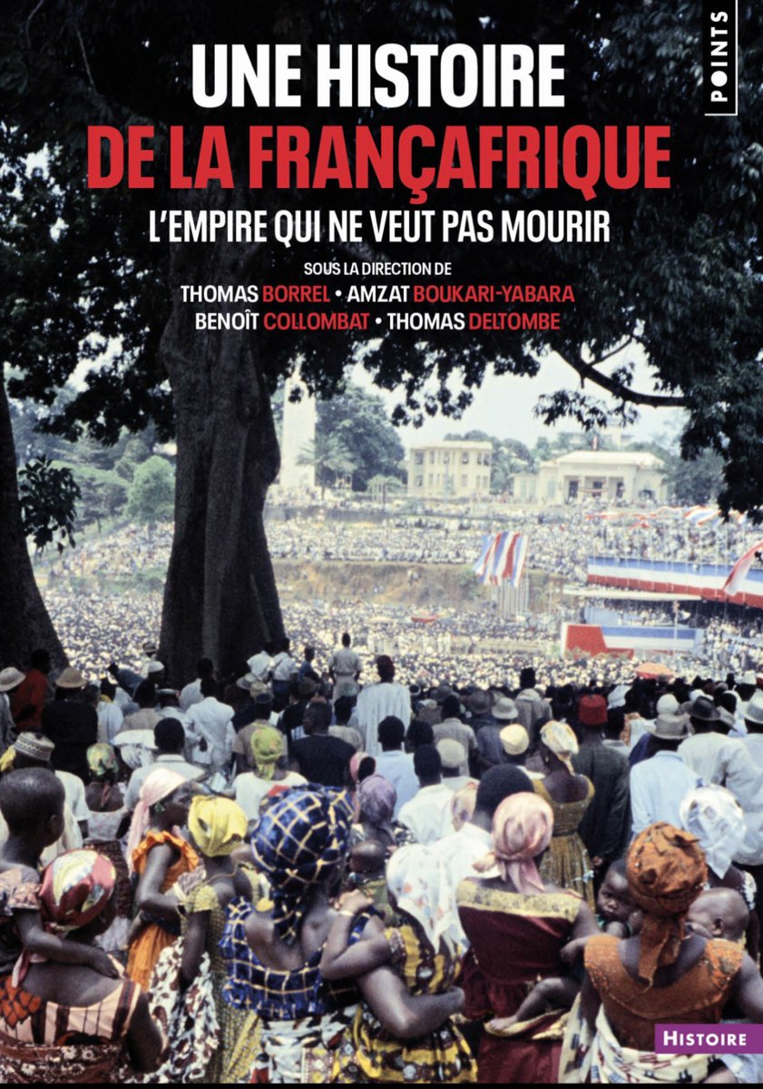 Fanny Pigeaud / @fpigeaud.bsky.social (@fpigeaud) on Twitter photo « La Françafrique est morte depuis longtemps », dit la ministre française des affaires étrangères.
Pour l'aider à comprendre de quoi elle parle, un livre, un seul, devrait lui être recommandé:
"Une Histoire de la Françafrique", qui vient de sortir en poche chez <a href="/EditionsPoints/">Éditions Points</a>. « La Françafrique est morte depuis longtemps », dit la ministre française des affaires étrangères.
Pour l'aider à comprendre de quoi elle parle, un livre, un seul, devrait lui être recommandé:
"Une Histoire de la Françafrique", qui vient de sortir en poche chez <a href="/EditionsPoints/">Éditions Points</a>.