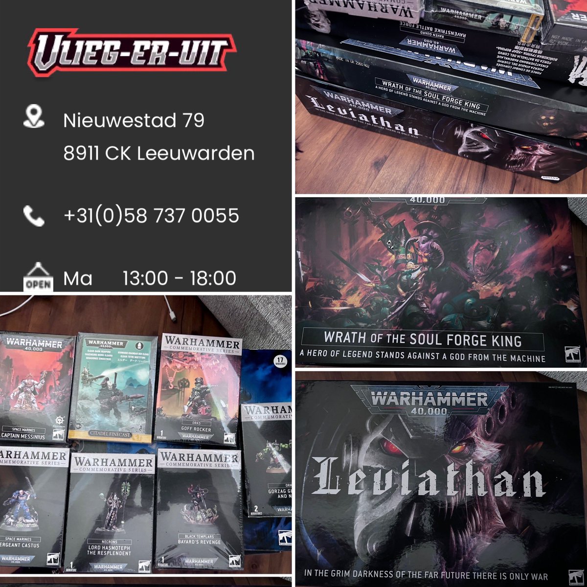 40hoursof40k's tweet image. Do you want to win a levitation box??

Big thank you to vlieg-er-uit for this fantastic bundle of prizes for the raffle 🤘🏻 you can win any of these amazing prizes for £5 all for calm 

#WarhammerCommunity #warhammer

vliegeruit.com

justgiving.com/page/40hoursof…