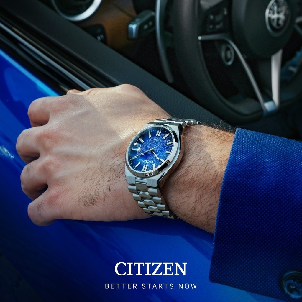 Introducing a sleek new timepiece that brings ultramodern sports styling right to your wrist, meet the Tsuyosa Automatic by Citizen, now available at Neville Jewellers.