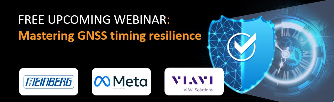 Septentrio's tweet image. This upcoming webinar unveils the secrets to secure #GNSS #timing and #synchronization. Learn from @MeinbergSync, @Meta and @ViaviSolutions the latest techniques and technologies to ensure secure and accurate system operation. 
Register💥bit.ly/3O6if4X