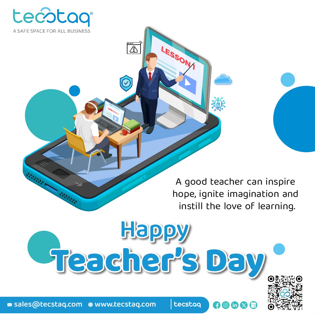 Teachers are the architects of tomorrow, shaping futures with dedication and passion Celebrating the heroes behind our success stories. 
𝐇𝐚𝐩𝐩𝐲 𝐓𝐞𝐚𝐜𝐡𝐞𝐫’𝐬 𝐃𝐚𝐲

#TeachersDay2023 #teachersday #bestteacher #teacherdedication #teachersadycelebration #teachersdaygift