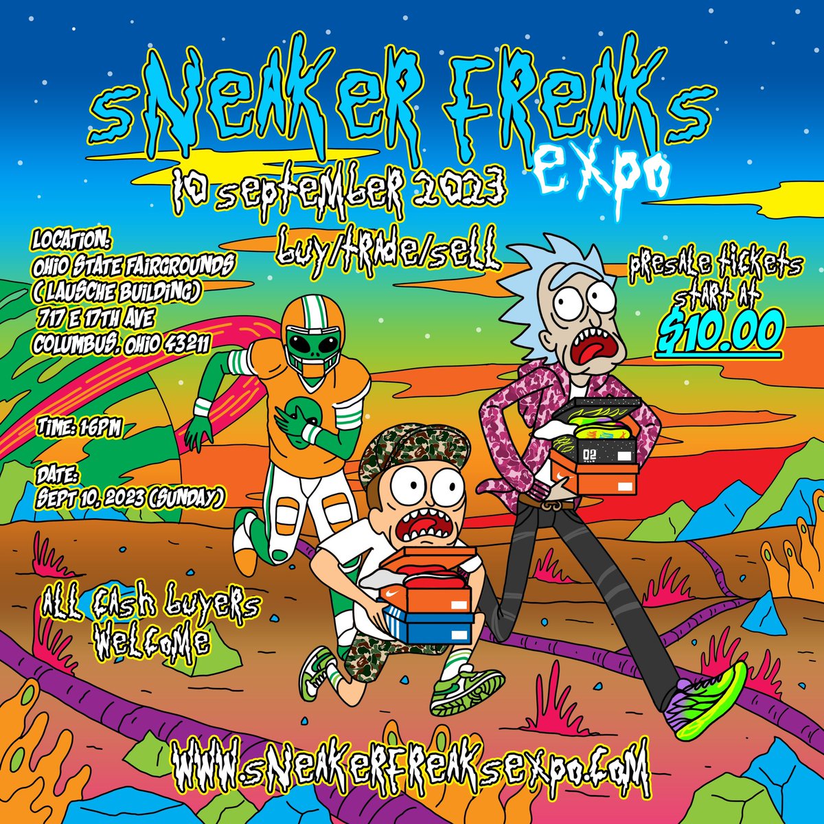 <a href="/MJO23DAN/">MJO23DAN</a> if your near OHIO next weekend let us know <a href="/SNEAKERFREAKSCO/">SneakerFreaksExpo</a> #SneakerFreaksExpo