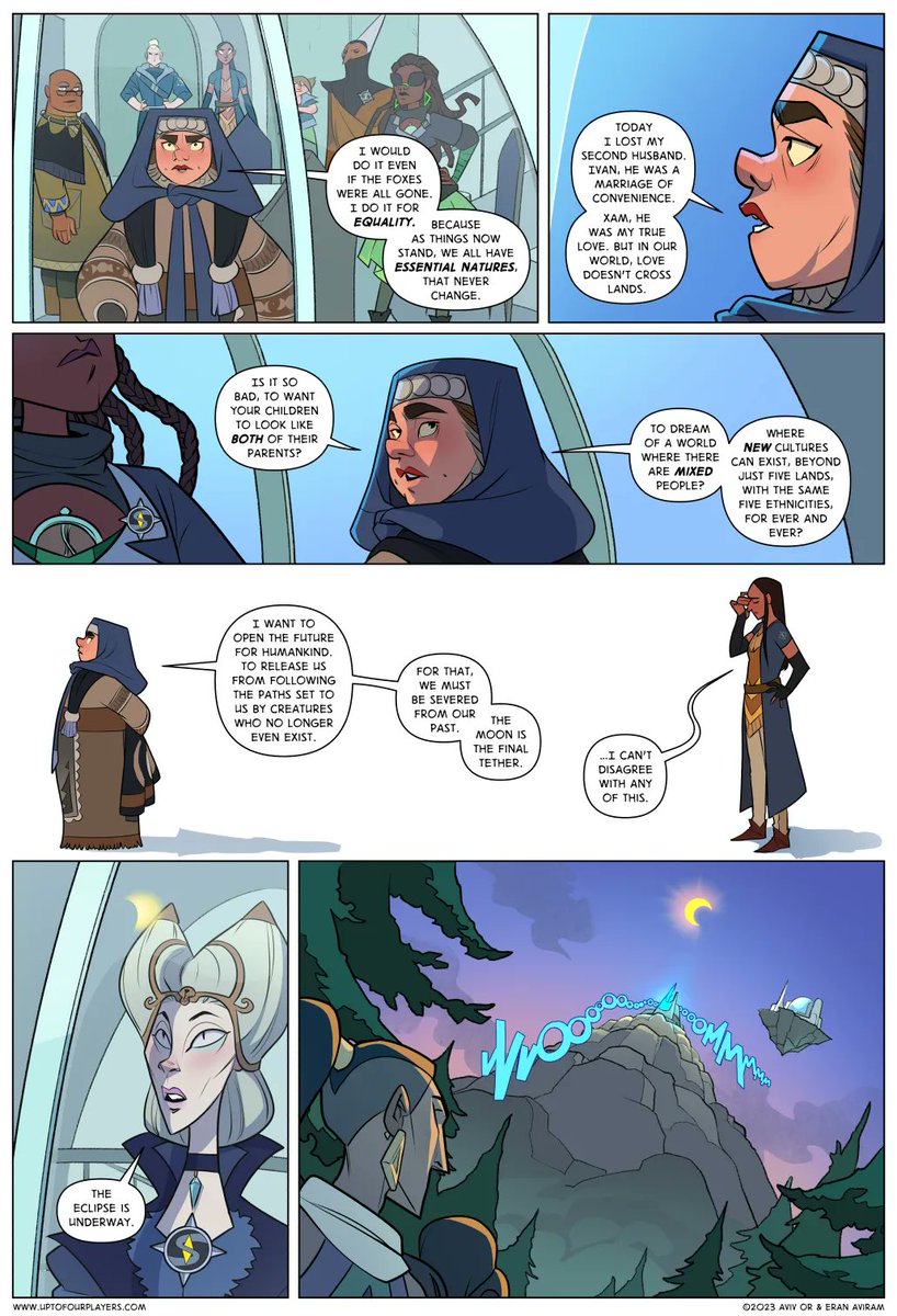 Up to Four Players A weekly webcomic about tabletop gamers