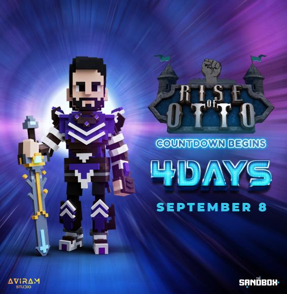 AviramStudio's tweet photo. ✨Mark your calendar! 📅 Only 4 days left until 'The Rise of Otto' unfolds its epic adventure. Get ready for a journey filled with mystery and excitement.             
               👉 Stay tuned for rewards👈
#sandbox #voxel #voxedit #sandboxgame https://t.co/MIhYeuG1Ih