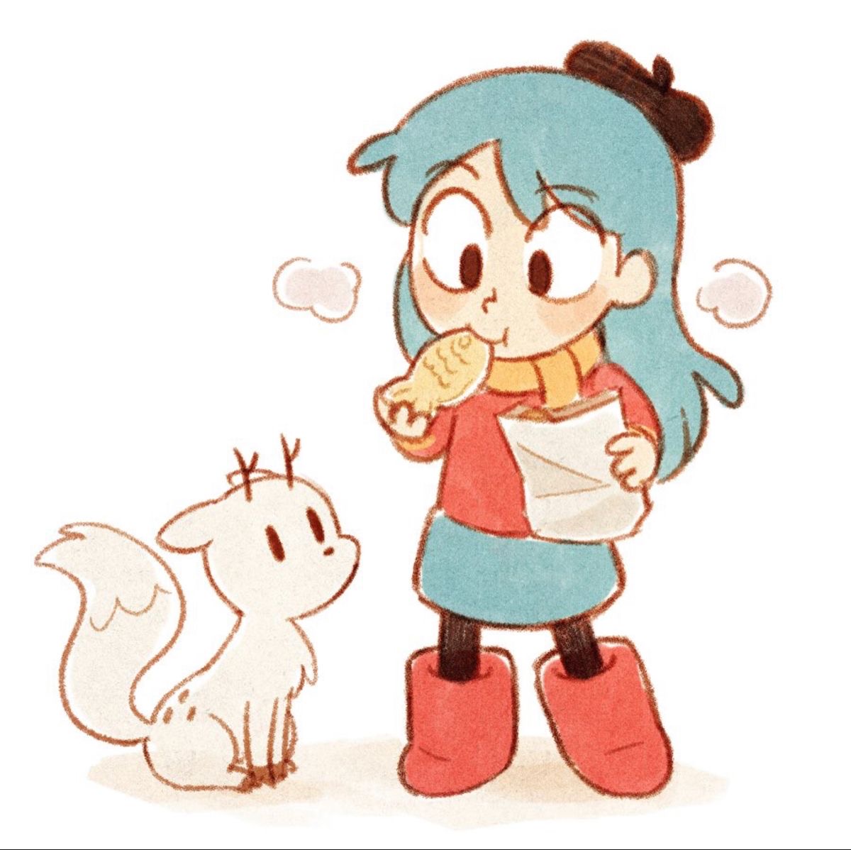 Wants whatever Hilda is eating