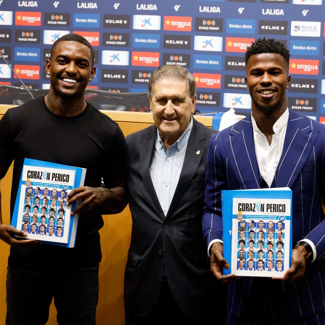 RCDEspanyol's tweet photo. Carisma x3. https://t.co/cXLuK3nYnj