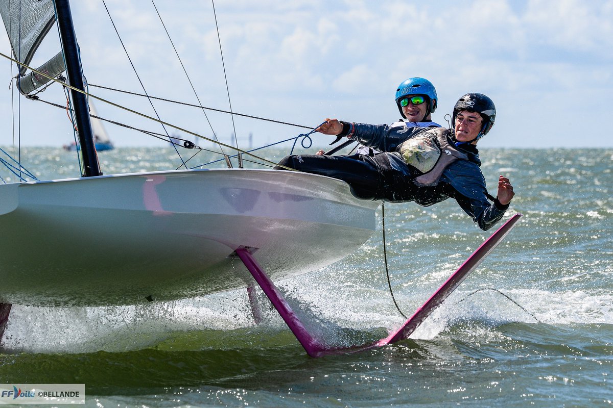 🚀Ça a envoyé fort à l'épreuve démo foil de La Rochelle ! 

#ffv #foil
