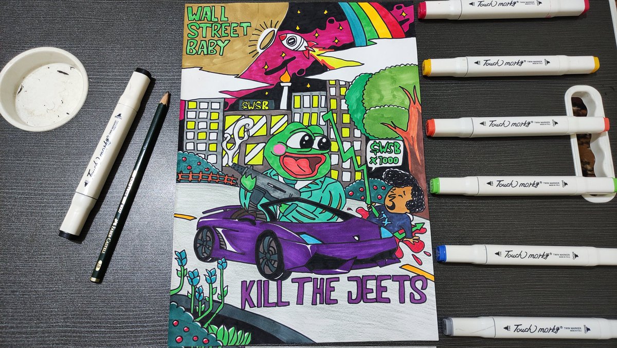 papahaliffreal's tweet photo. @wsberc Hello @wsberc 
This My Original Entry for participan the contest
I hope @wsberc Will love it ☺️🙏

#KILL_THE_JEETS $WSB #WSB https://t.co/1nzIU7rlRL