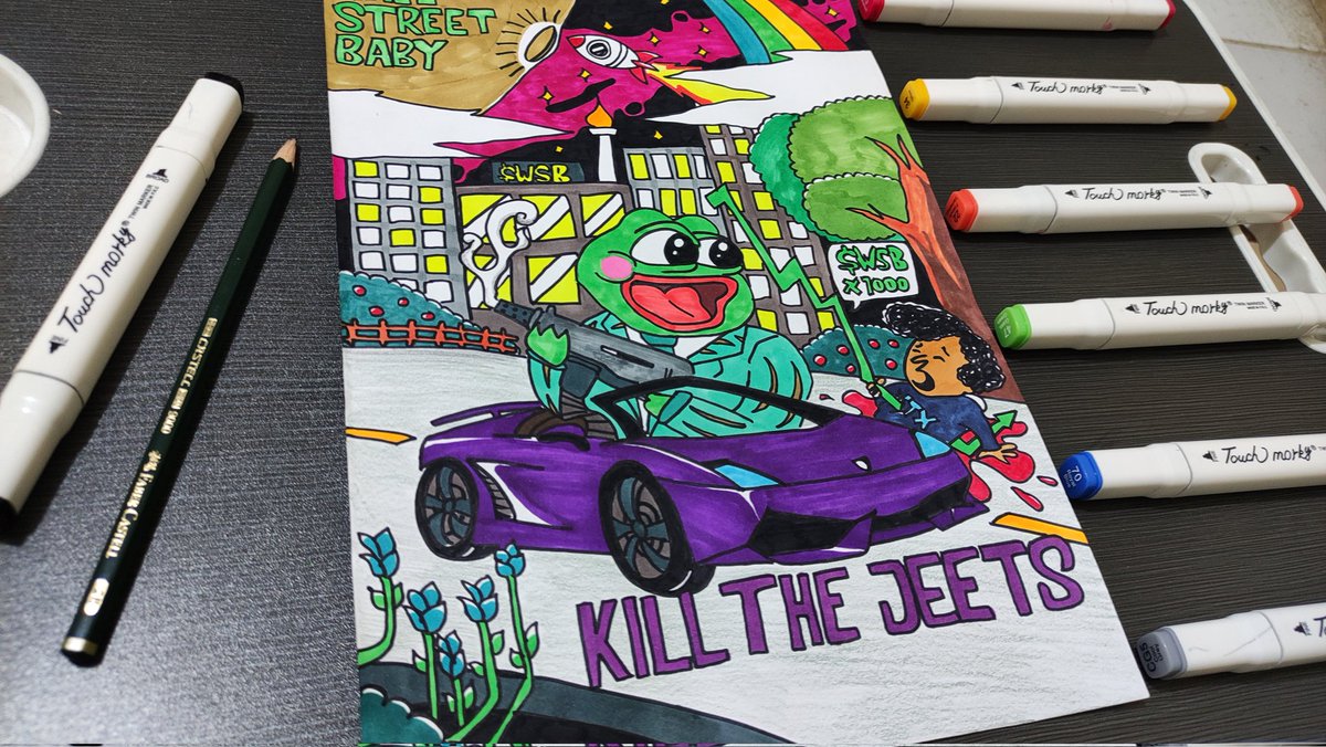 papahaliffreal's tweet photo. @wsberc Hello @wsberc 
This My Original Entry for participan the contest
I hope @wsberc Will love it ☺️🙏

#KILL_THE_JEETS $WSB #WSB https://t.co/1nzIU7rlRL