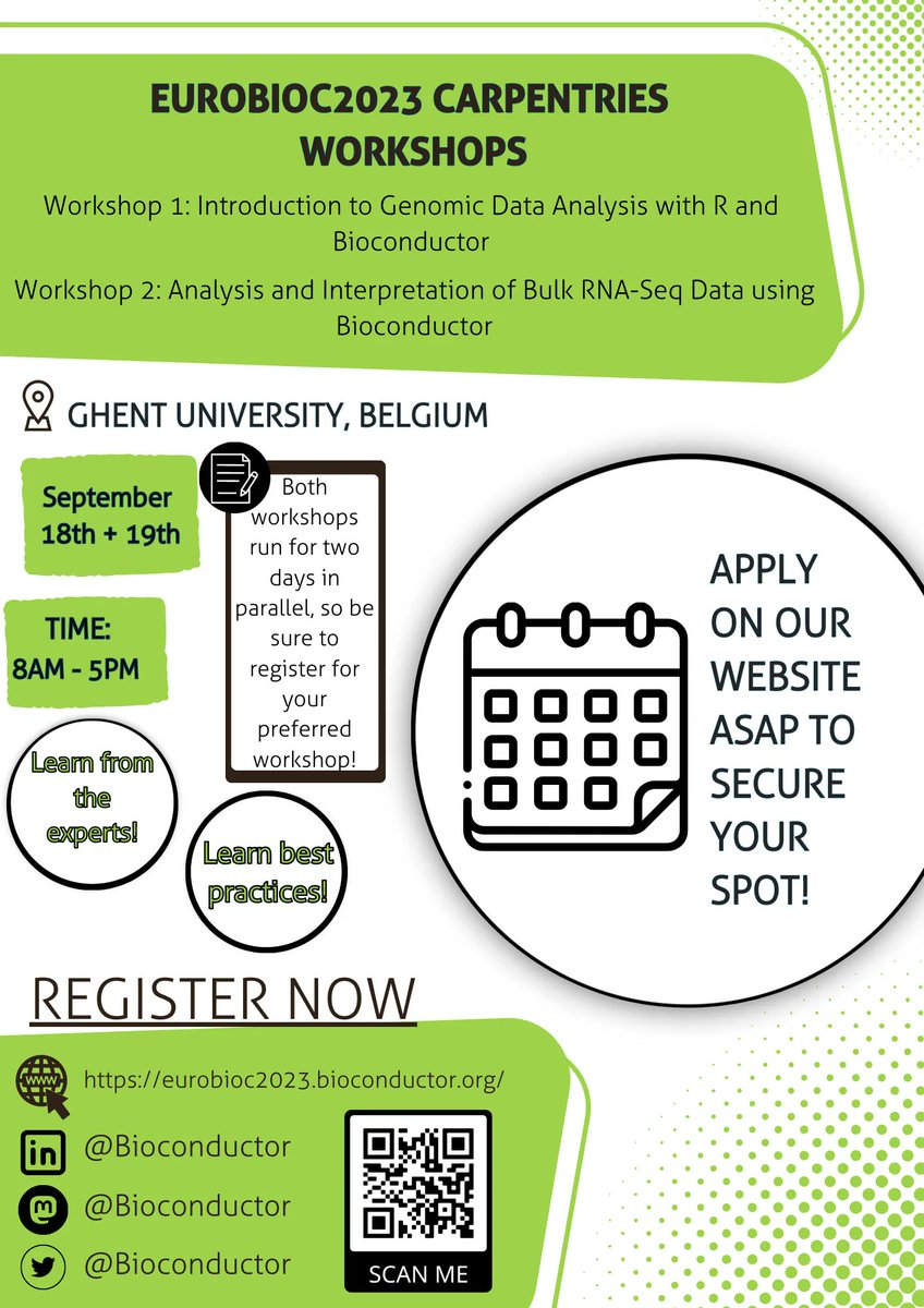 Bioconductor tweet media