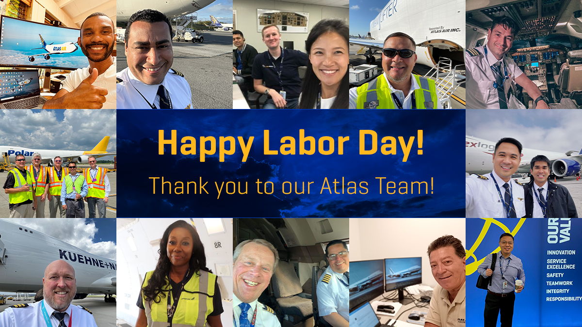 #TeamAtlas is full of hardworking, dedicated and talented individuals both on the ground and in the air. Their commitment to excellence is truly inspiring, and it's thanks to them that we can #CarryTheWorld for our customers. 

#LaborDay