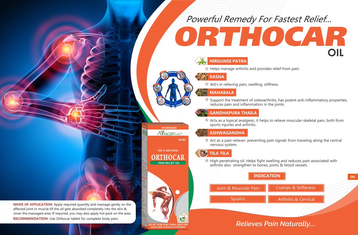 Orthotel Roll-On Quick Relief from Nasal, Throat &amp; Sinus Congestion, and Body Pains ayucar-labs.blogspot.com/2023/07/orthot…

You can also place bulk orders forms.gle/4BBqWophgTpgNJ…

Contact Us
WhatsApp/call (+919030306245)
Mail us:-support@ayucarlabs.com
AYUCARLABS.COM