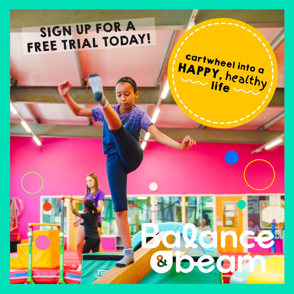 Would you like to bring your child along to a free taster session here at Balance and Beam?

Classes are built for age ranges of 4 months through to 12 years, Full details can be found on our website or by calling us on 01782 214452

#staffordshiregymnastics #balanceandbeam