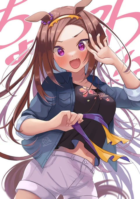 バクシン的照れ#ウマ娘 #サクラバクシンオー 