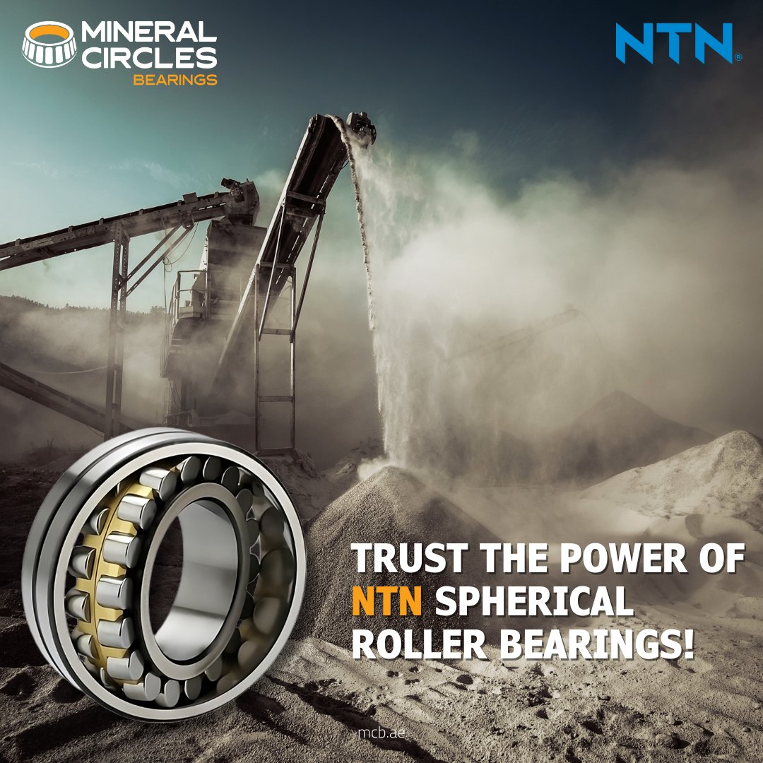 MineralCircles's tweet image. Upgrade your industry game with NTN Spherical Roller Bearings. 🚀 Precision, power, and performance at every turn.
#SphericalRollerBearings #NTN #MineralCircles #Bearings #MiningIndustry
More information at: mcb.ae
WhatsApp us at: ow.ly/ZP6650LQJc