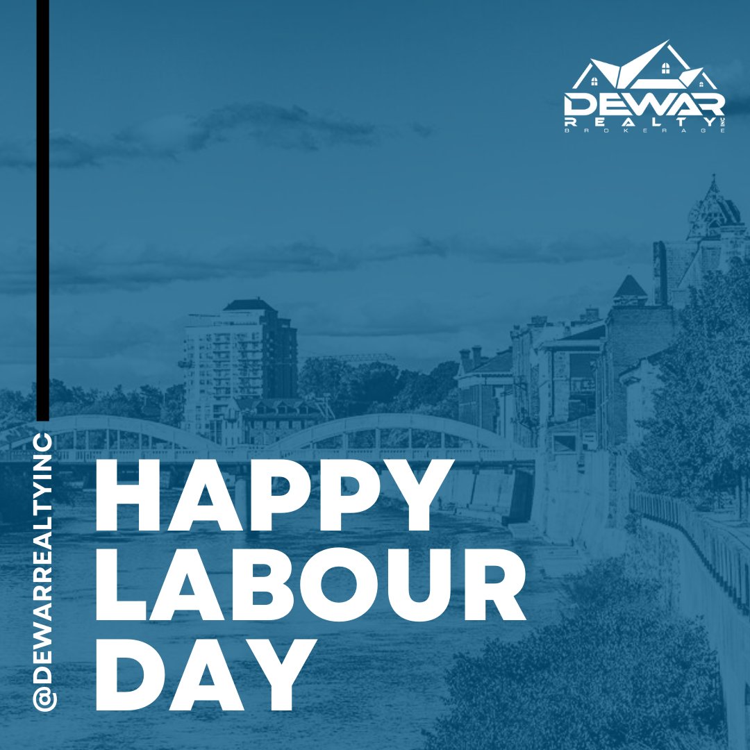 Happy Labour Day! 🎉

Please note that our office will be closed today in observance of the holiday. We'll be back tomorrow, ready to assist you with all your real estate needs.

#HappyLabourDay #OfficeClosure #HolidayNotice #RealEstateAssistance