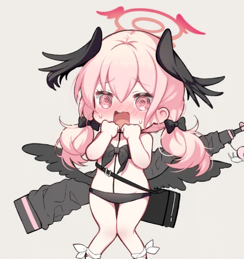 これはコハルコハルしてると褒めてもらった描きかけのコハル……はよ完成させたい…… 