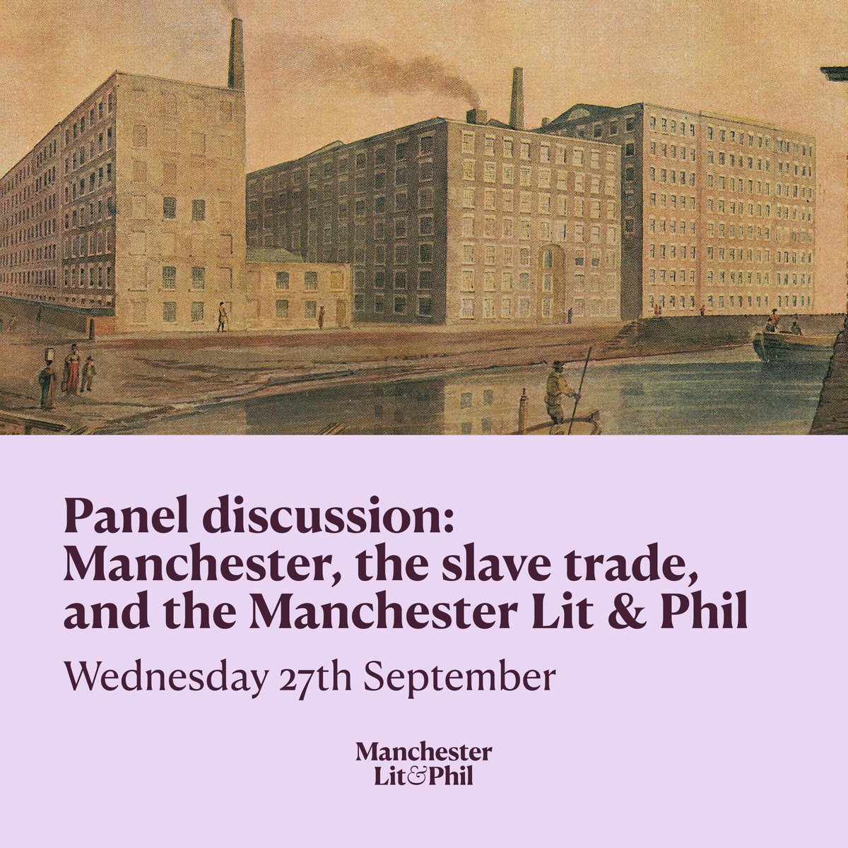 🗓️Wed 27 Sep, 6.30pm
📍<a href="/anthonyburgess/">Anthony Burgess Foundation</a>

A specially invited Panel will reflect on the key findings of @UCLan research report into Manchester's historical slave trade links.

What are the implications of the findings? How can we best address the legacy of the slave trade?