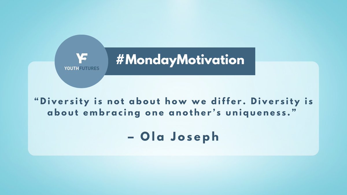 So very true, Ola! 👏

Happy Monday everyone, wishing you all an amazing week ahead. You got this. 💪

#London #YouthFutures #MondayMotivation