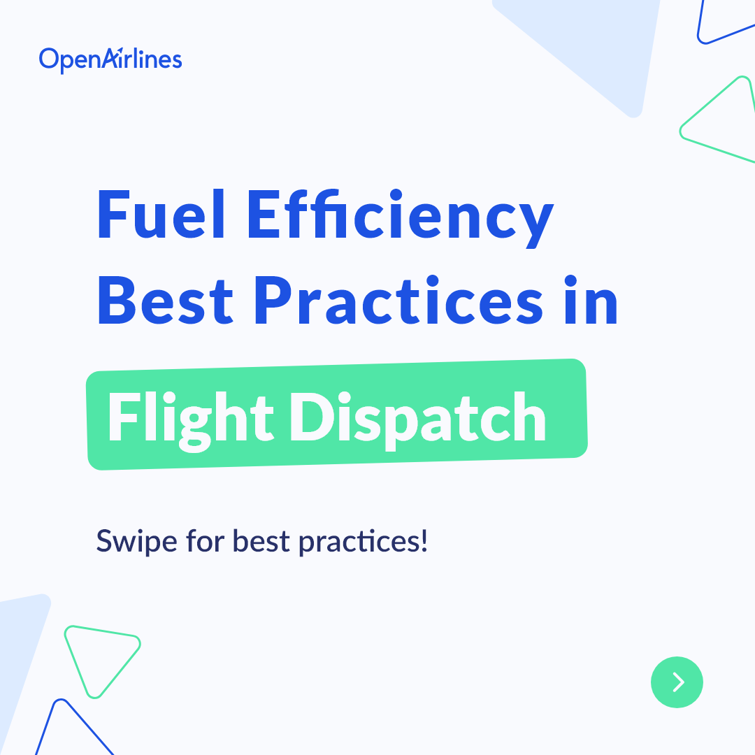 OpenAirlines's tweet photo. ⛽ #FlightDispatch is in charge fuel planning for each specific flight. Not too much and not too little!
📕 Thanks to this free #ebook, discover #fuelsaving tips & best practices for #dispatchers, and more.
Download the e-book 👉 https://t.co/qr0BvmNRsm
#avgeek #fuelculture https://t.co/6Y2AZcgmzk