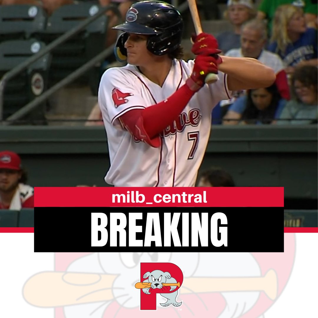 The Boston Red Sox are promoting Roman Anthony to the Portland Sea Dogs (AA).