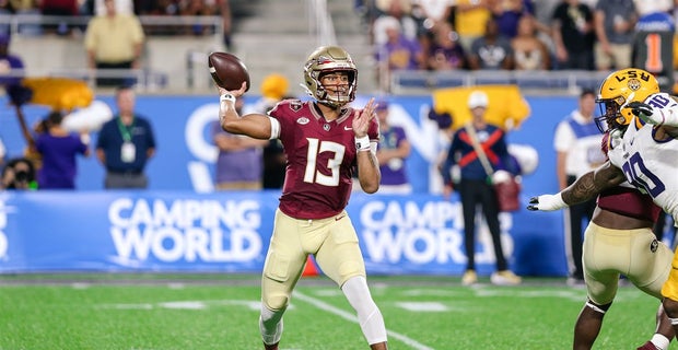 BSonnone's tweet photo. Jordan Travis had a passer rating of 202.99 last night.

Who had a better rating vs. a Power 5 opponent in Week 1?

No one.

Who had a better passer rating vs. a ranked team?

No one. https://t.co/REU8OVj0UZ
