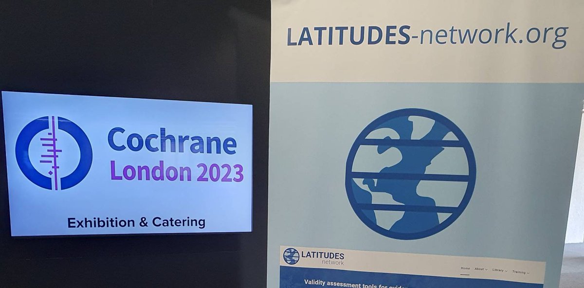 LATITUDES Network (@latitudes_bias) on Twitter photo At #CochraneLondon, check out the workshop “Assessing the certainty of the evidence from network-meta analysis using the GRADE approach” (Victoria, 14:00 to 15:30) hosted by <a href="/GRADE_WG/">GRADE Working Group</a>: Farid Foroutan, Anna Miroshnychenko, Gordan Guyatt, Romina Brignardello-Petersen. #RiskOfBias At #CochraneLondon, check out the workshop “Assessing the certainty of the evidence from network-meta analysis using the GRADE approach” (Victoria, 14:00 to 15:30) hosted by <a href="/GRADE_WG/">GRADE Working Group</a>: Farid Foroutan, Anna Miroshnychenko, Gordan Guyatt, Romina Brignardello-Petersen. #RiskOfBias