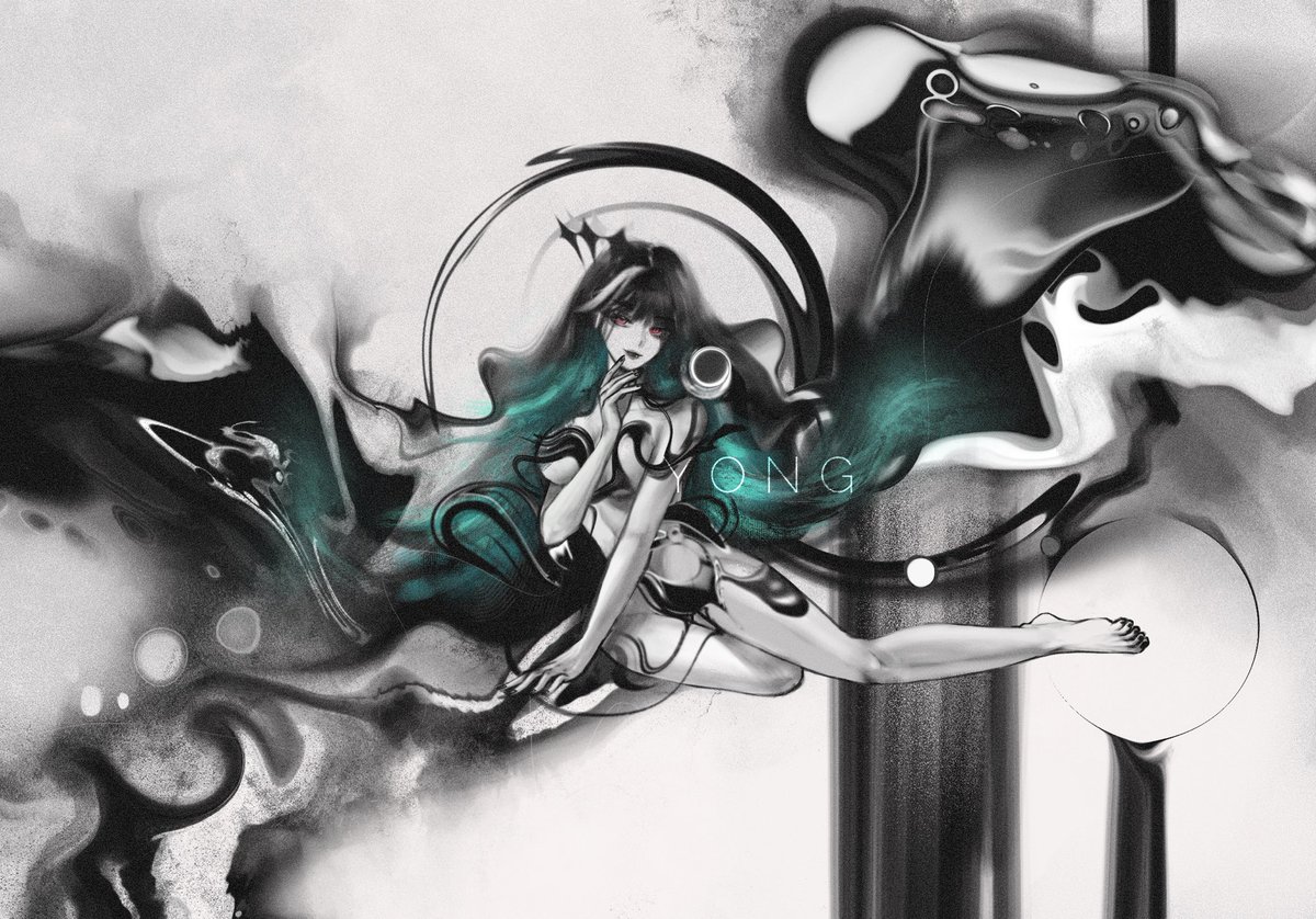 yonqallery's tweet photo. MIST 🌫️🖤🦋

#illustration #rkgk https://t.co/W5gQURSlH6