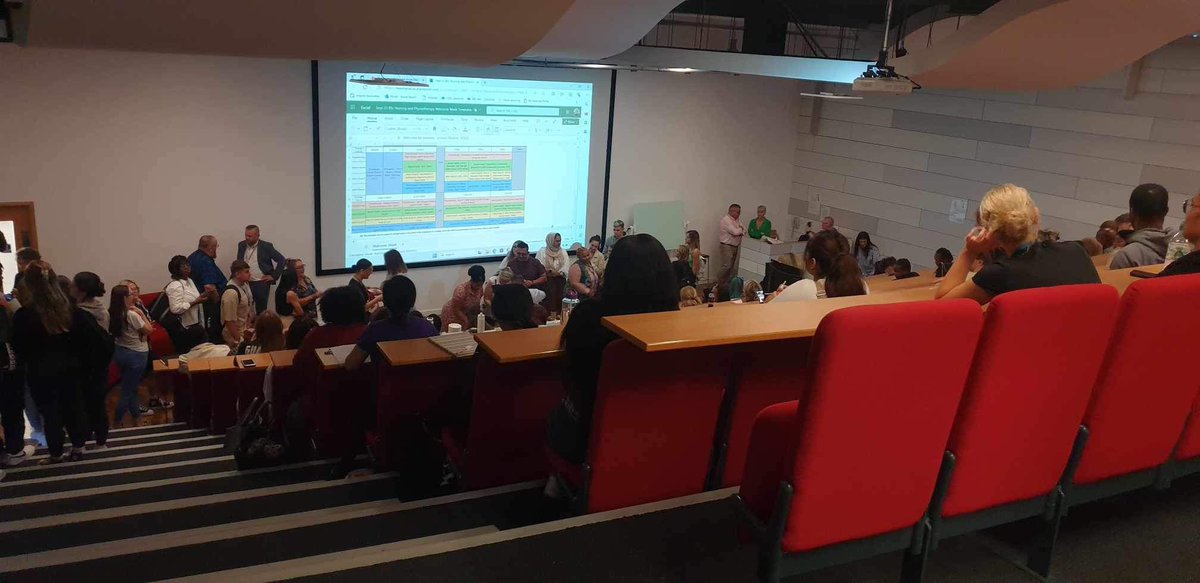 A new dawn!! Lovely to help welcome nursing and physiotherapy students to Birmingham Newman University’s brand new health professional programmes.  An absolute honour to be associated with such a great team as visiting professor.