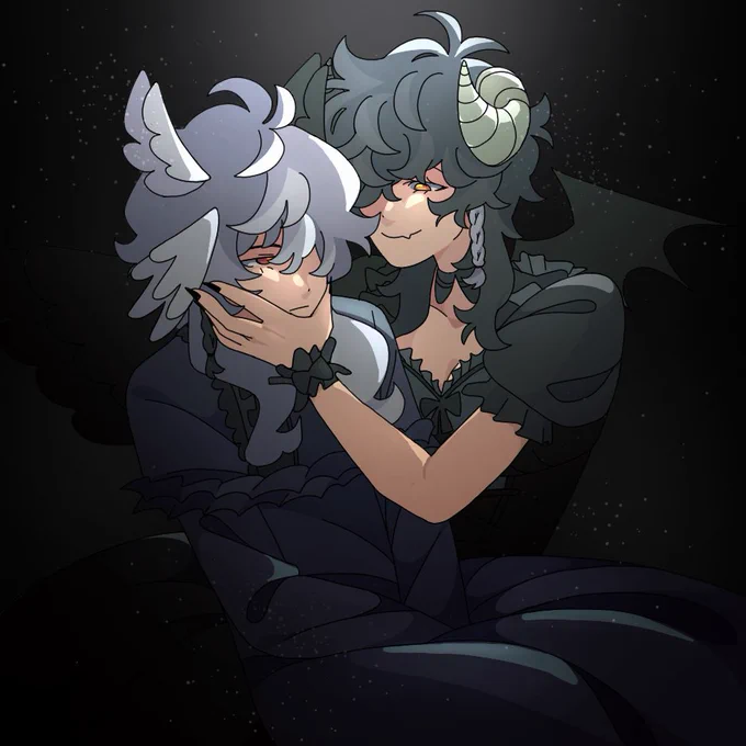 commissions for   &amp;   !! duality of man... 