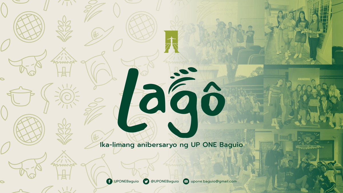 UPONEBaguio's tweet image. IKA-LIMANG ANIBERSARYO NG UP ONE BAGUIO 
 
#Lagô 
#UPONE5thAnniversary 
#UPOneBaguio