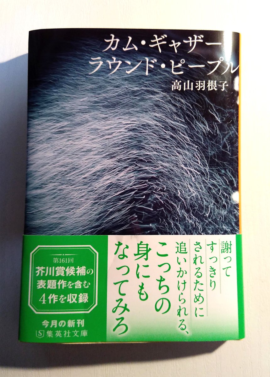 高山羽根子さんから新刊を頂きました。
『ドライブイン・真夜中』( U-NEXT)、『カム・ギャザー・ラウンド・ピープル』 (集英社文庫) 、『未来の「奇縁」はヴァースを超えて--「出会い」と「コラボレーション」の未来をSFプロトタイピング』(コンデナストジャパン) 