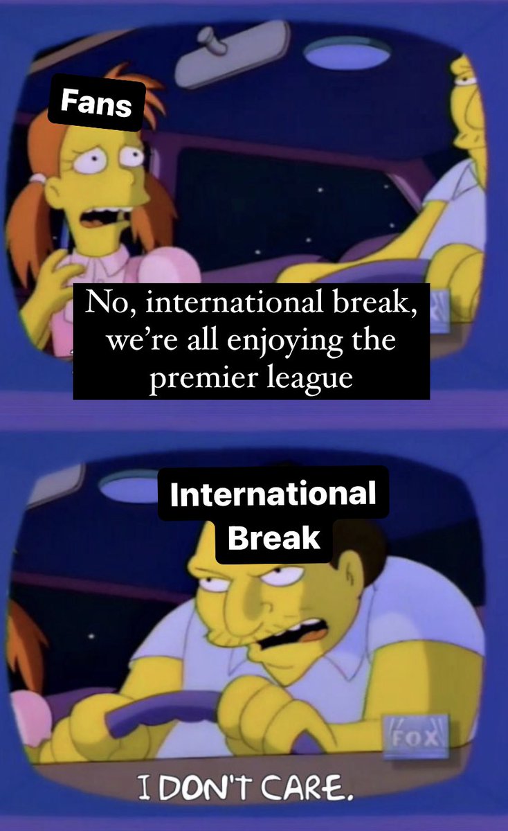 EflSimpsons's tweet photo. •Good Lord someone has put an international break into my drink• https://t.co/lh5jqCv2ew