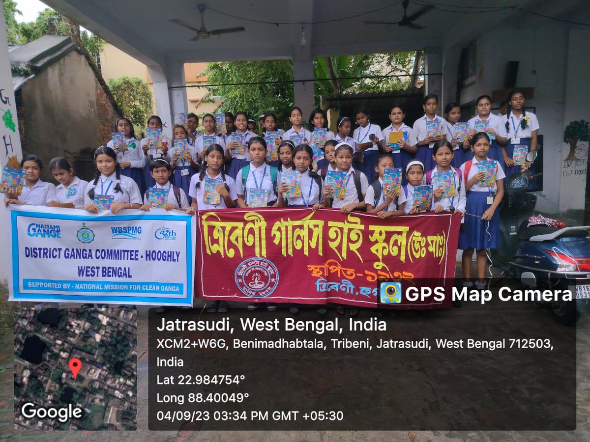 ReemaGange's tweet photo. Chacha Chaudhary comics books distribution done by District Ganga Committee- Hooghly.This book has been distributed among 676 students in Tribeni Girls' ,Chinsurah Duff,Bansberia Girls',Hooghly Girls',Bansberia High School
@bharatpathak08 @cleanganganmcg @gssjodhpur @MoJSDoWRRDGR https://t.co/B7E4XGZ7N9