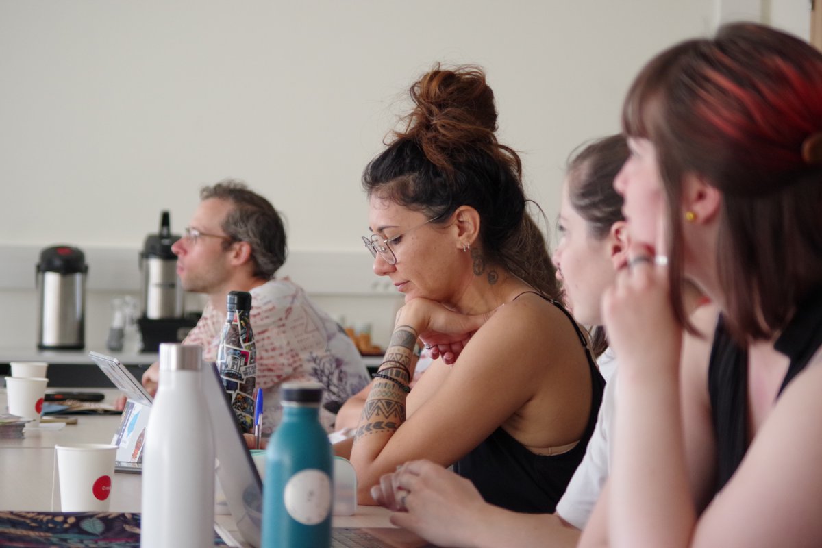 _LeDome's tweet photo. #EnDirect 🔴· Ce matin, les étudiant·e·s du master Information médiation scientifique et technique (IMST) de l'@Universite_Caen en collaboration avec Le Dôme ont fait leur rentrée au @CEMUCaen ! https://t.co/nGoUWFlSTk