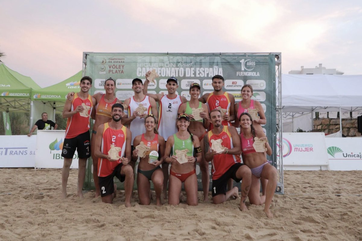 🇪🇸🥉 Ángel Rodríguez, bronce en el Campeonato de España de Voley Playa

💪🏼 La pareja formada por el cántabro y Óscar Jiménez se impuso por 2-0 en el partido por el tercer y cuarto puesto

💙 #SomosVoleyPalma 
🏐 #CNVP2023